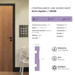 Contramarco Atrim Epsilon Line 5 cm Negro Mate 2.44 m - Image 6