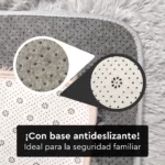 Alfombra Nórdica Pelo Largo Frigg Antideslizante Negro 150x200 cm - Image 7