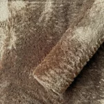 Alfombra Nórdica Pelo Corto Frigg Antideslizante Marrón 150x200 cm - Image 2