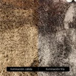 Alfombra Nórdica Pelo Corto Frigg Antideslizante Marrón 150x200 cm - Image 4