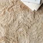 Alfombra Nórdica Pelo Largo Frigg Antideslizante Arena 150x200 cm - Image 3