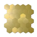 Placas Autoadhesivo de Aluminio Alulite Gold 0.15m²